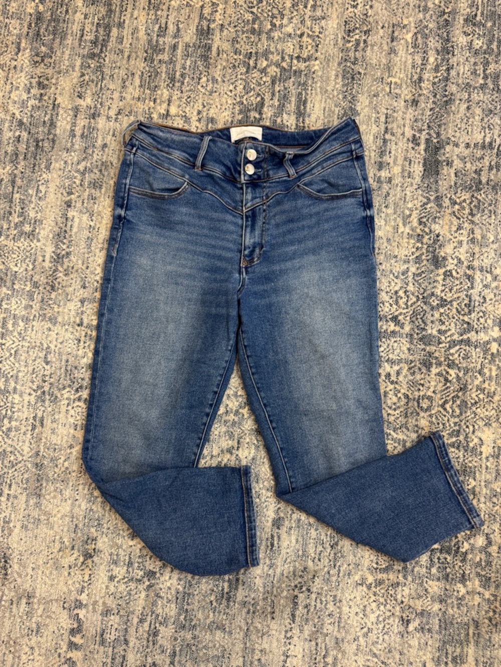 Dear John Medium Wash High-Rise Skinny Jeans
